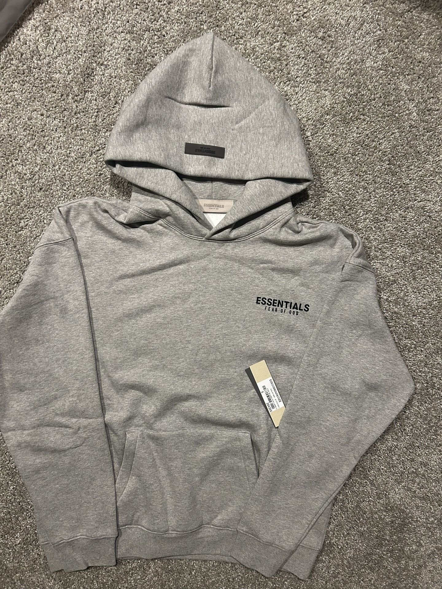 ESSENTIALS Gray Hoodie 