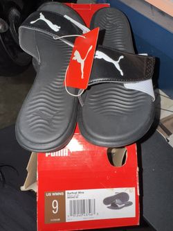 Puma Size 9 Women's Ladies Slides Flip Flop Sandals