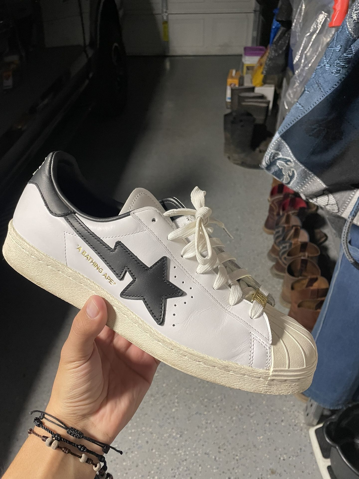 Adidas Bapestars Size 10
