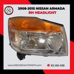  2011 NISSAN ARMADA RH HEADLIGHT 