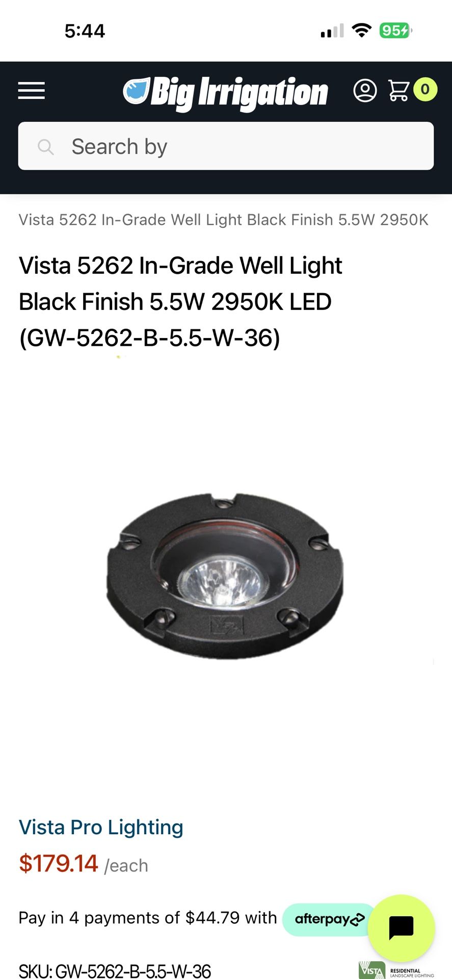 RECESSED LED LUMINAIRE SUITABLE FOR WET LOCATIONS SUITABLE FOR MOUNTING WITHIN 12M (4F) OF GROUND