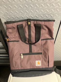 Womens carhartt convertible backpack tote wine color