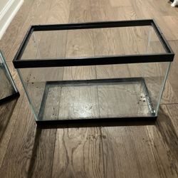 5 Gallon Glass Aquarium 