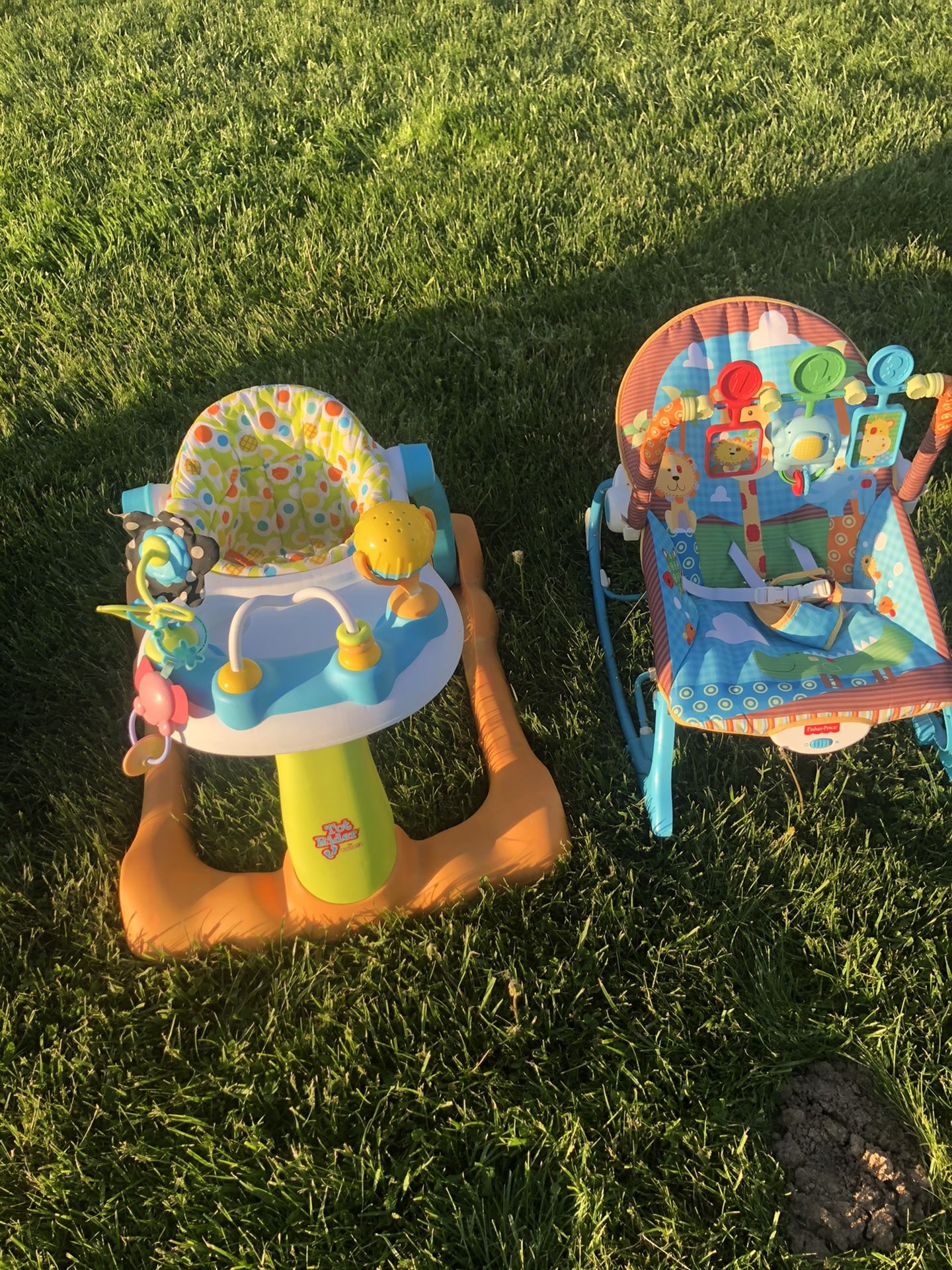 Walker And 2 N 1 Infant To Toddler Rocker