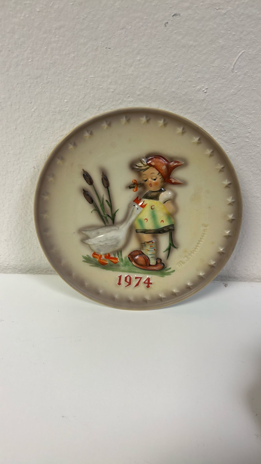 1974 Hummel Plate
