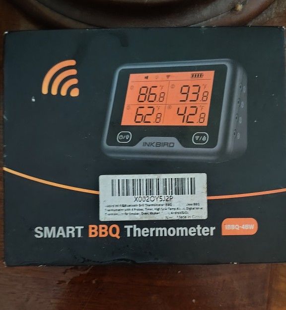 New Smart BBQ Thermometer IBBQ-48Watt