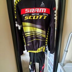 Scott SRAM Winter Thermal Bike Jersey Kit Small