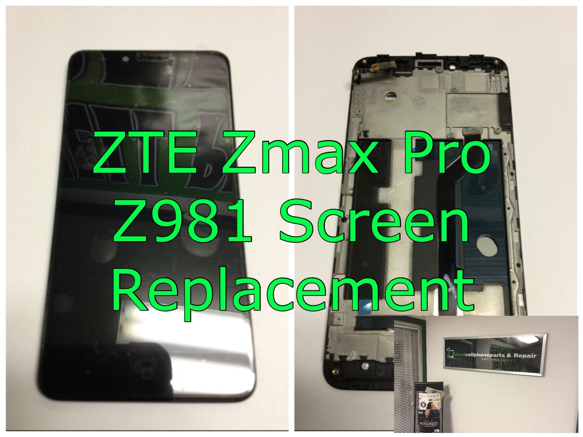 ZTE Zmax Pro Z981 Lcd Screen Replacement