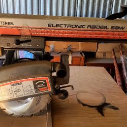 Craftsman Radial Arm Saw With Stand