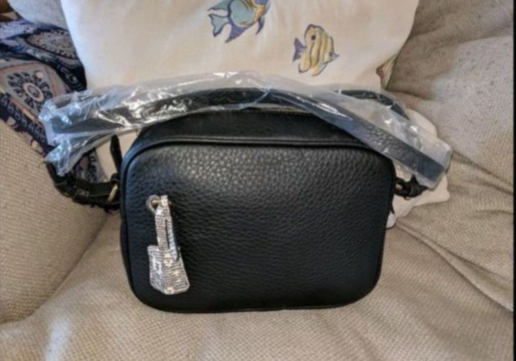 J Crew signet crossbody black brand new with tags