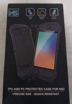 NS2 Switch 2 Protective Case TPU PC Shock-Resistant