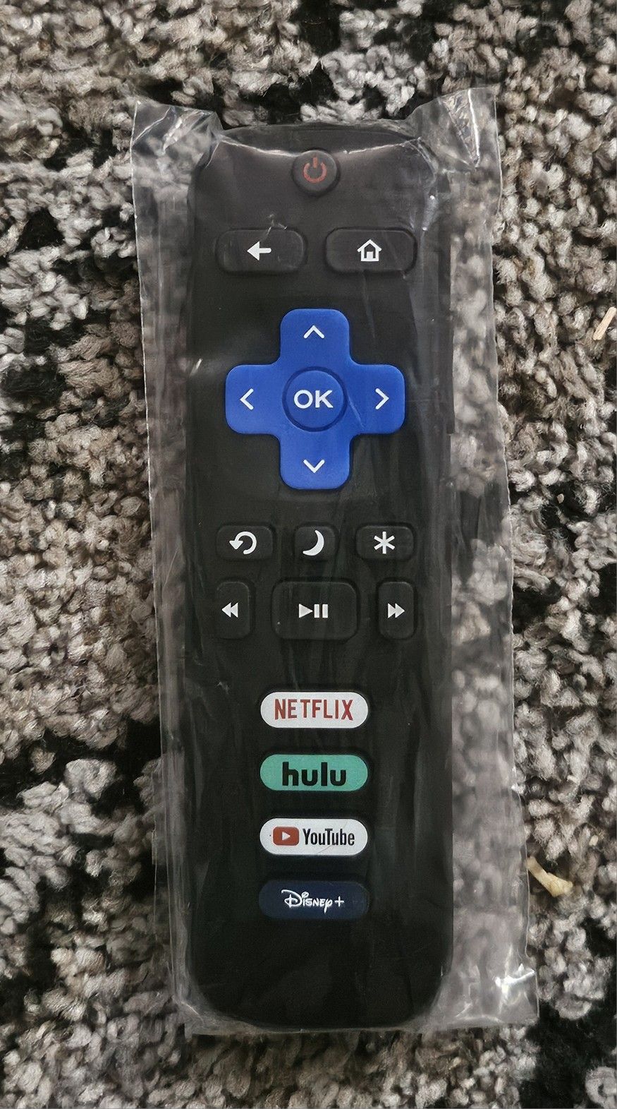New Replacement Remote FIT For ROKU TV TCL/Sanyo/Element/ Haier/ RCA/LG/ Philips