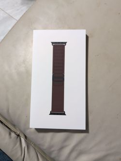 Original Apple Watch Band 49mm Burgundy Alpine Loop
