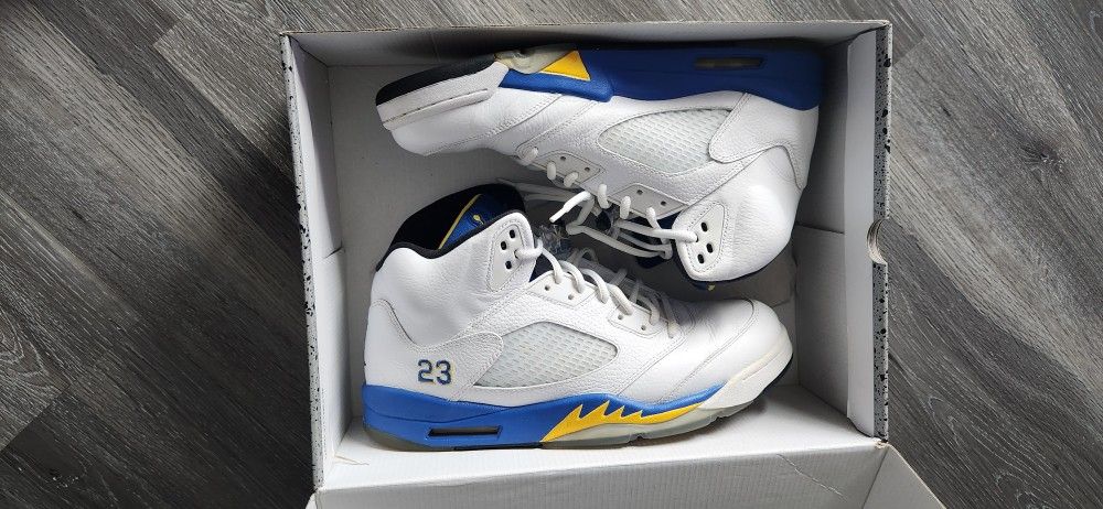 Nike Air Jordan 5 Retro "Laney" 2013 Size 13 Men's 