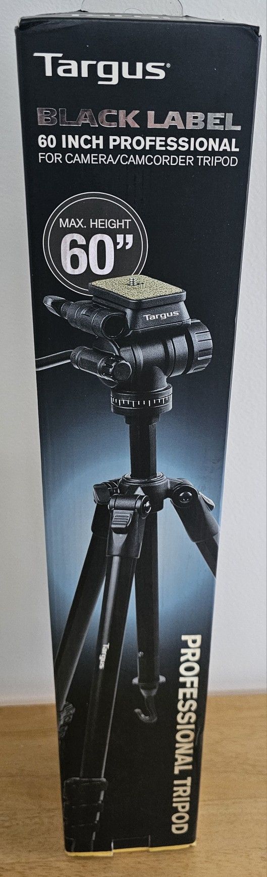 Targus Black Label 60" Professional Camera/Camcorder Tripod (TG-P60T)