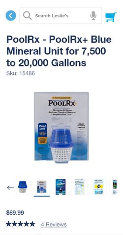 PoolRx+ minerals for pool brand new