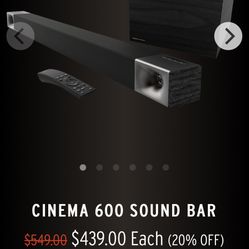 Klipsch BAR 48 Sound Bar + Wireless Subwoofer