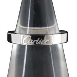 Cartier Ring White Gold Size 4.5