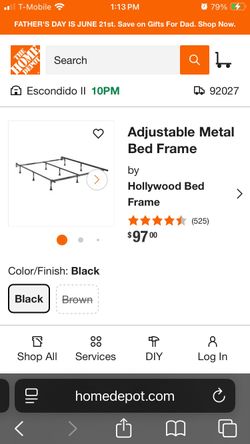 Adjustable Metal Bed Frame