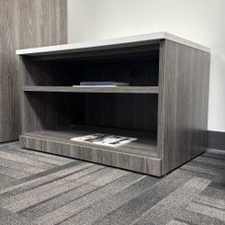 Modern Open Low Bookcase - Commercial Grade