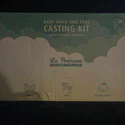 La Premura Baby Hand & Foot Casting Kit With Picture Frame