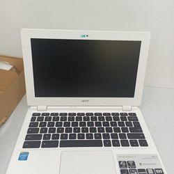 White Acer Chromebook 11