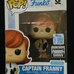 Funko Pop! Fundays 2025 — Captain Franny (LE 2500)