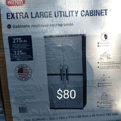 Keter Extra Large Utility Cabinet