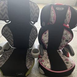 Car Seats (booster) Graco And Evenflo Brand