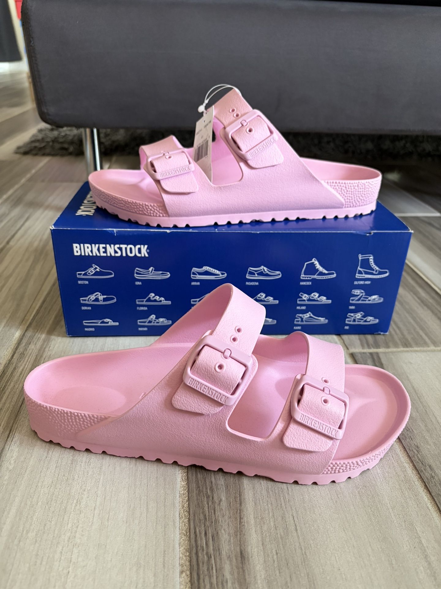 Women’s Birkenstock Arizona Essentials EVA Sandals - Pink - Size 6