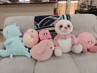 Stuffed Animals 6 In Total