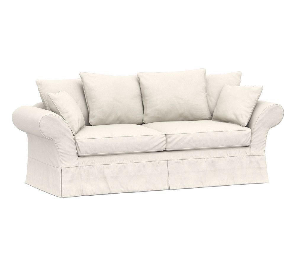 Pottery Barn Charleston Slipcovered Grand Sofa & Chair And A Half