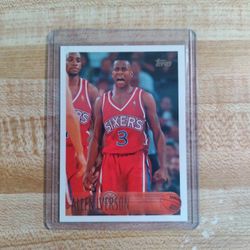 Allen Iverson Rookie Card  $150 Pick Up $180 Shipped Through Cash App Or Pay Pal 