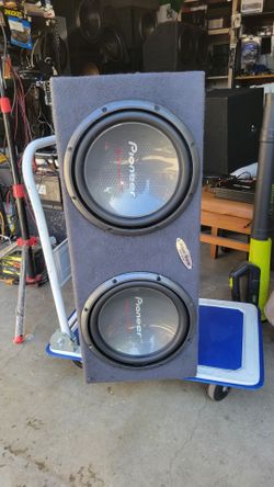 Pioneer 12inch champion pro subs