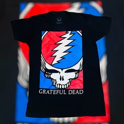 Grateful Dead Ripple Junction Medium 2014 Shirt Skull Logo Lightning Rock