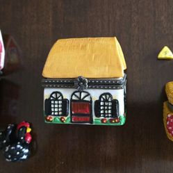 Trinket box hinge box Farm Life