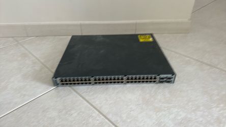 Cisco Catalyst 3750 Series PoE-48 network switch