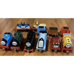 Thomas Train Lot Of 6 Engines & 5 Cars