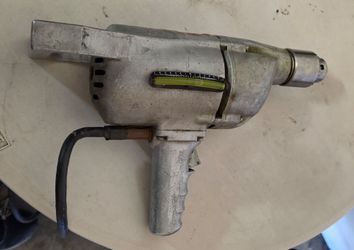 Vintage Dunlap 1/2 inch electric drill manufactured by Sears Roebuck and Company