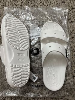 Crocs Classic Slides White Size M12
