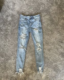 American Eagle Distressed Skinny 