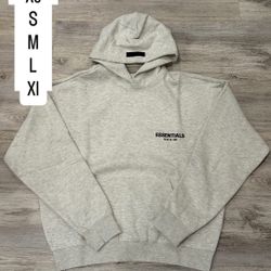 Light Oat Essential Hoodie