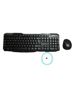 Brand New Wireless Keyboard & Mouse Set – USB + Batteries Included!