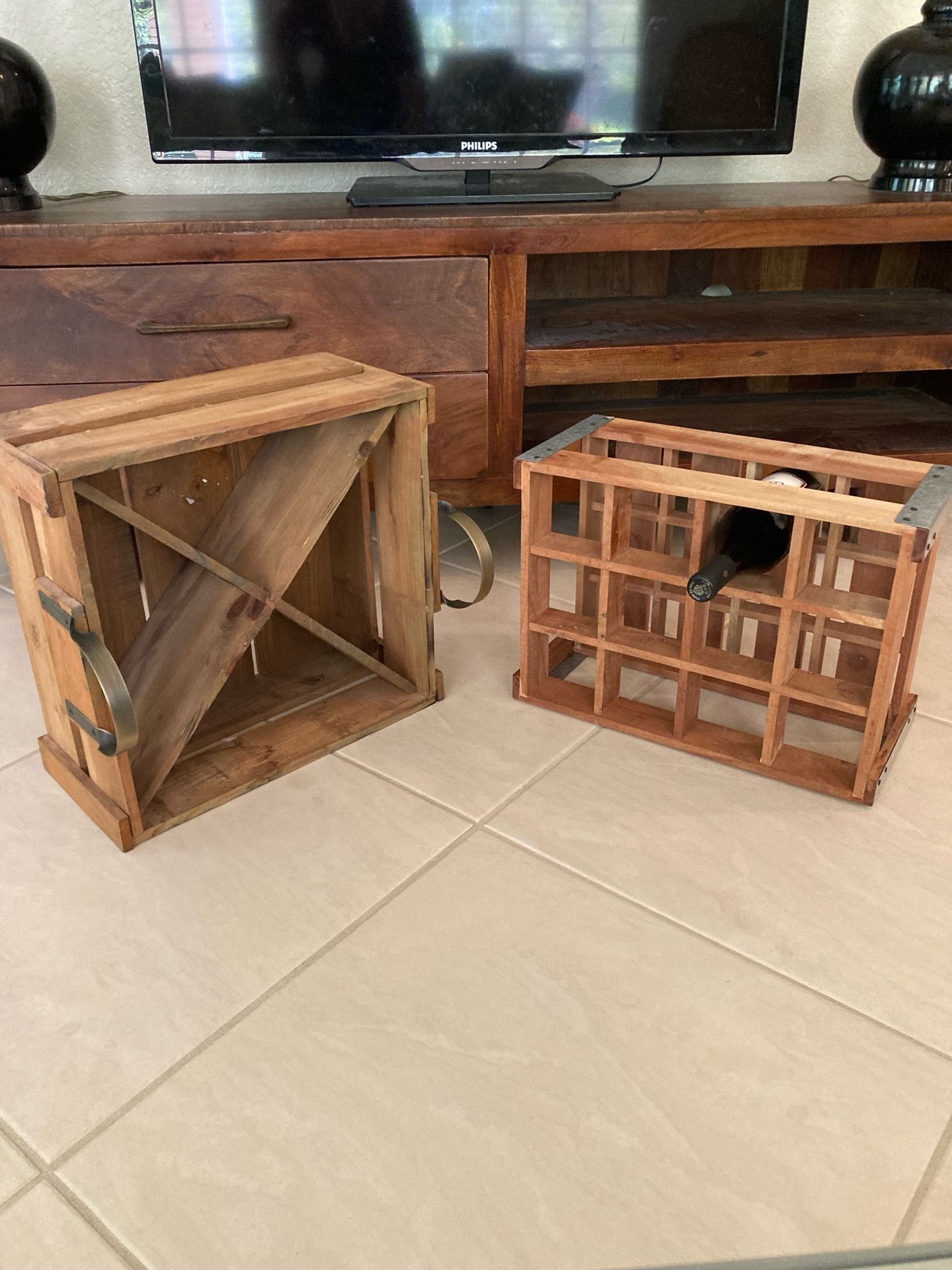 Heavy Duty Wooden Wine Crates