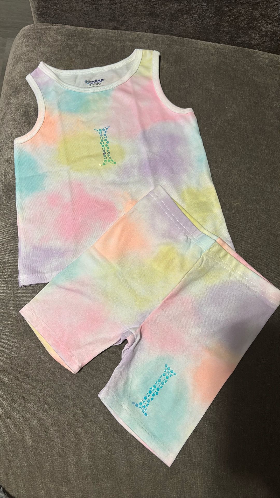 New Tie Dye Tank/Shorts(3T)
