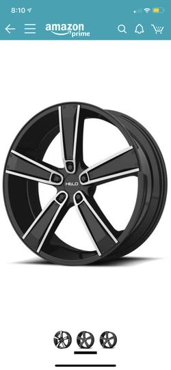 Helo HE899 17inch wheels/rims (full set)