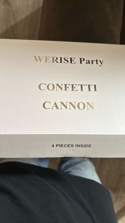 Gender Reveal Confetti Cannons 