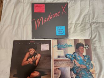 2 Anita Baker albums & Sealed Madame X album
