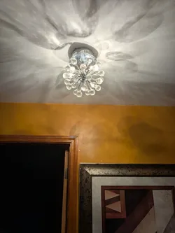Modern Glam Starburst Ceiling Fixture