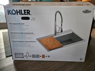 Kitchen Sink with faucet & accessories